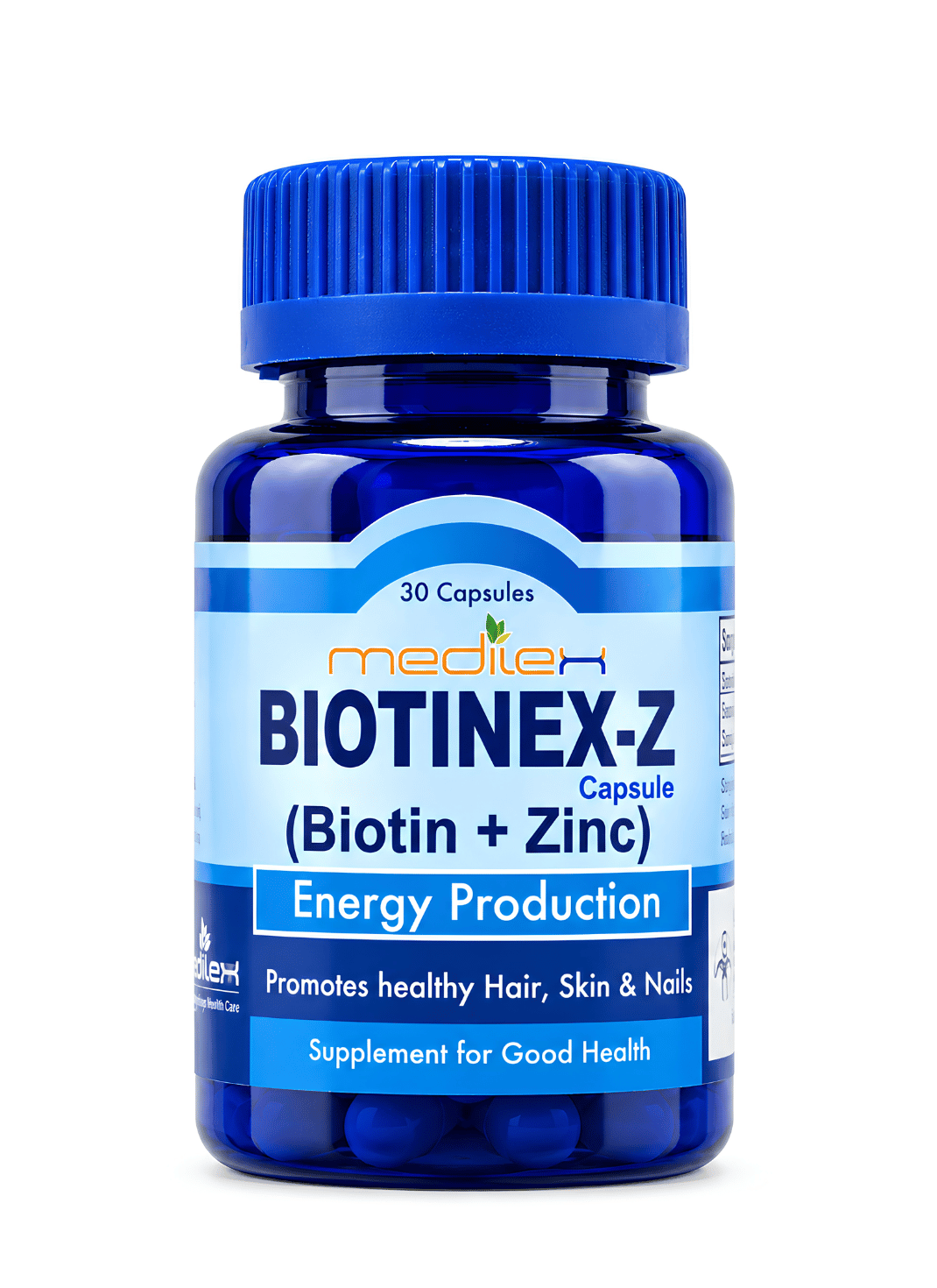 Biotinex-Z-Biotin & Zinc | Medilex